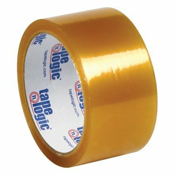 Bsc Preferred 2'' x 110 yds. Clear Tape Logic #53 PVC Natural Rubber Tape, 36PK T90253